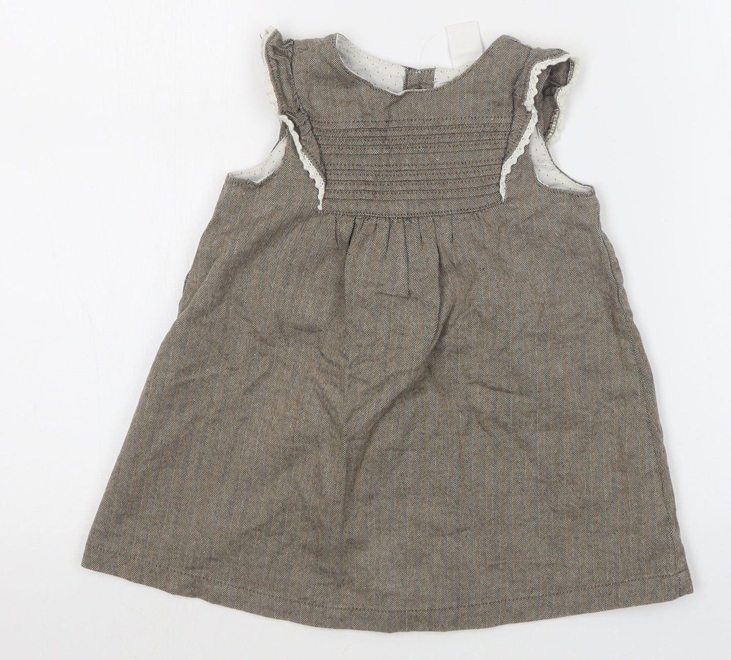 H&M Girls Brown   A-Line  Size 12-18 Months