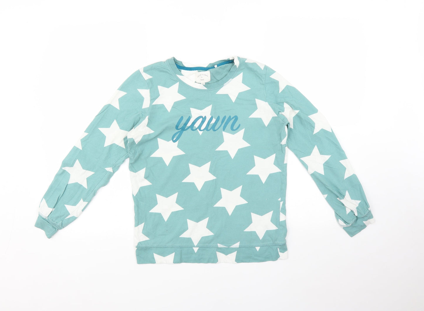 NEXT Womens Blue    Pyjama Top Size XS  - Star print