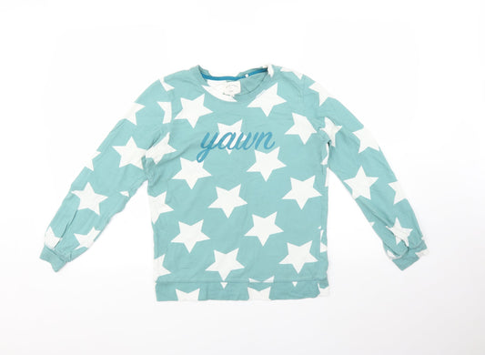 NEXT Womens Blue    Pyjama Top Size XS  - Star print