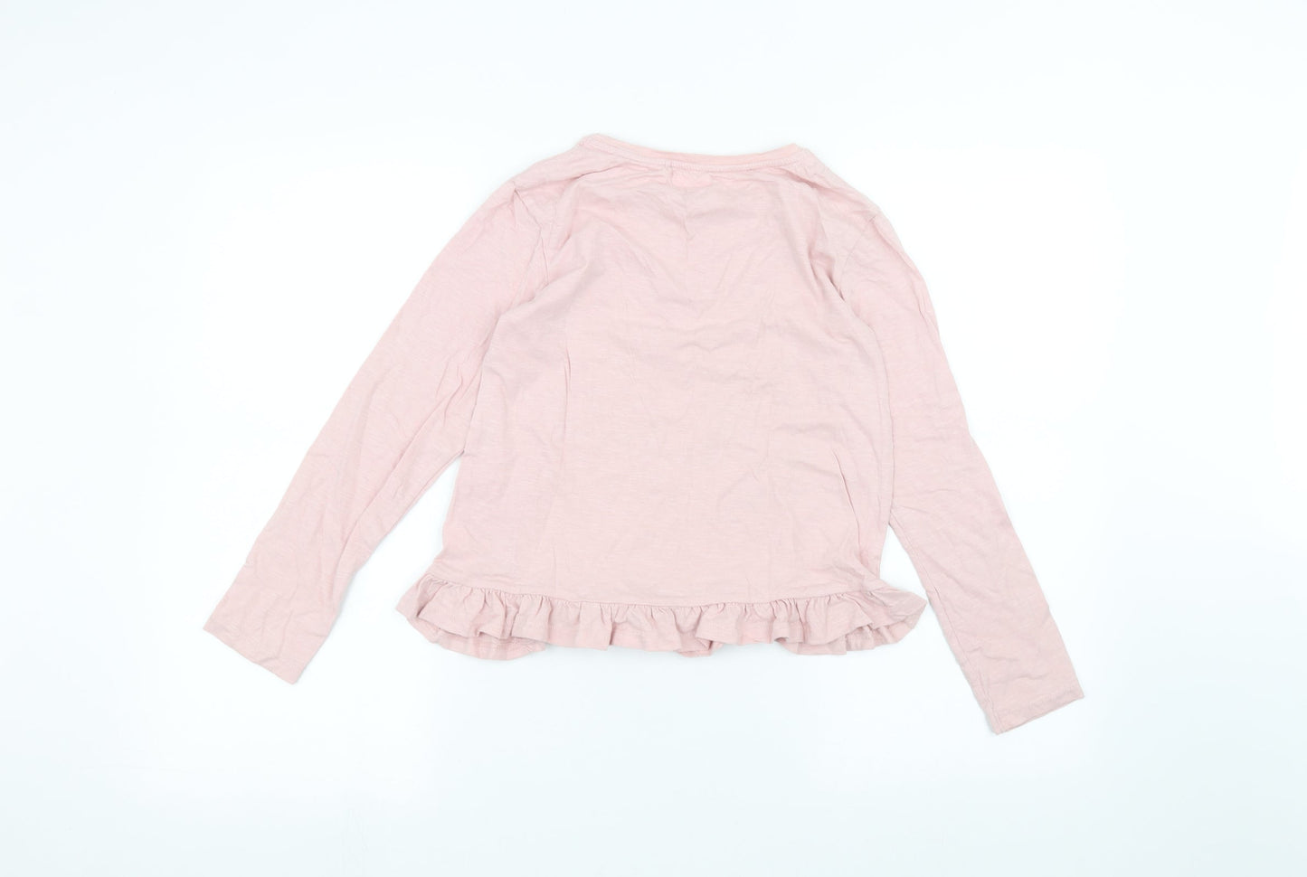 NEXT Girls Pink   Basic T-Shirt Size 10 Years