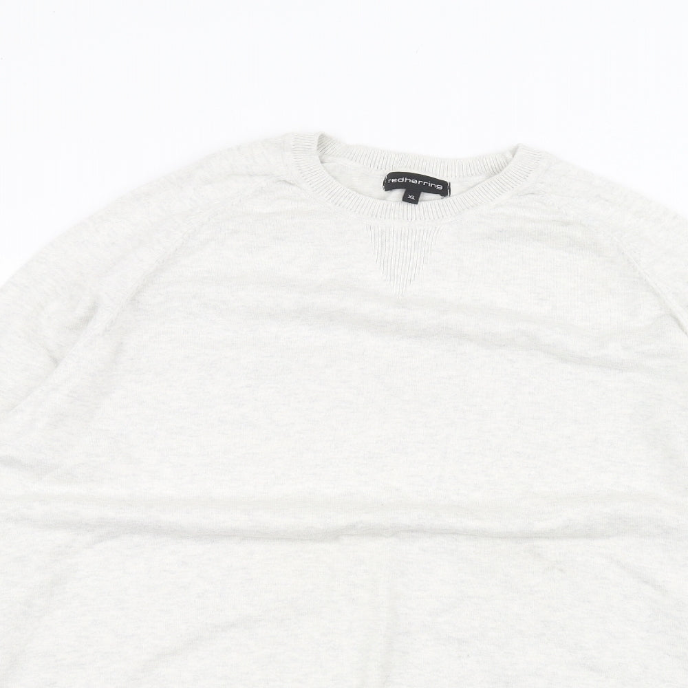 Red Herring Womens White   Pullover Jumper Size XL