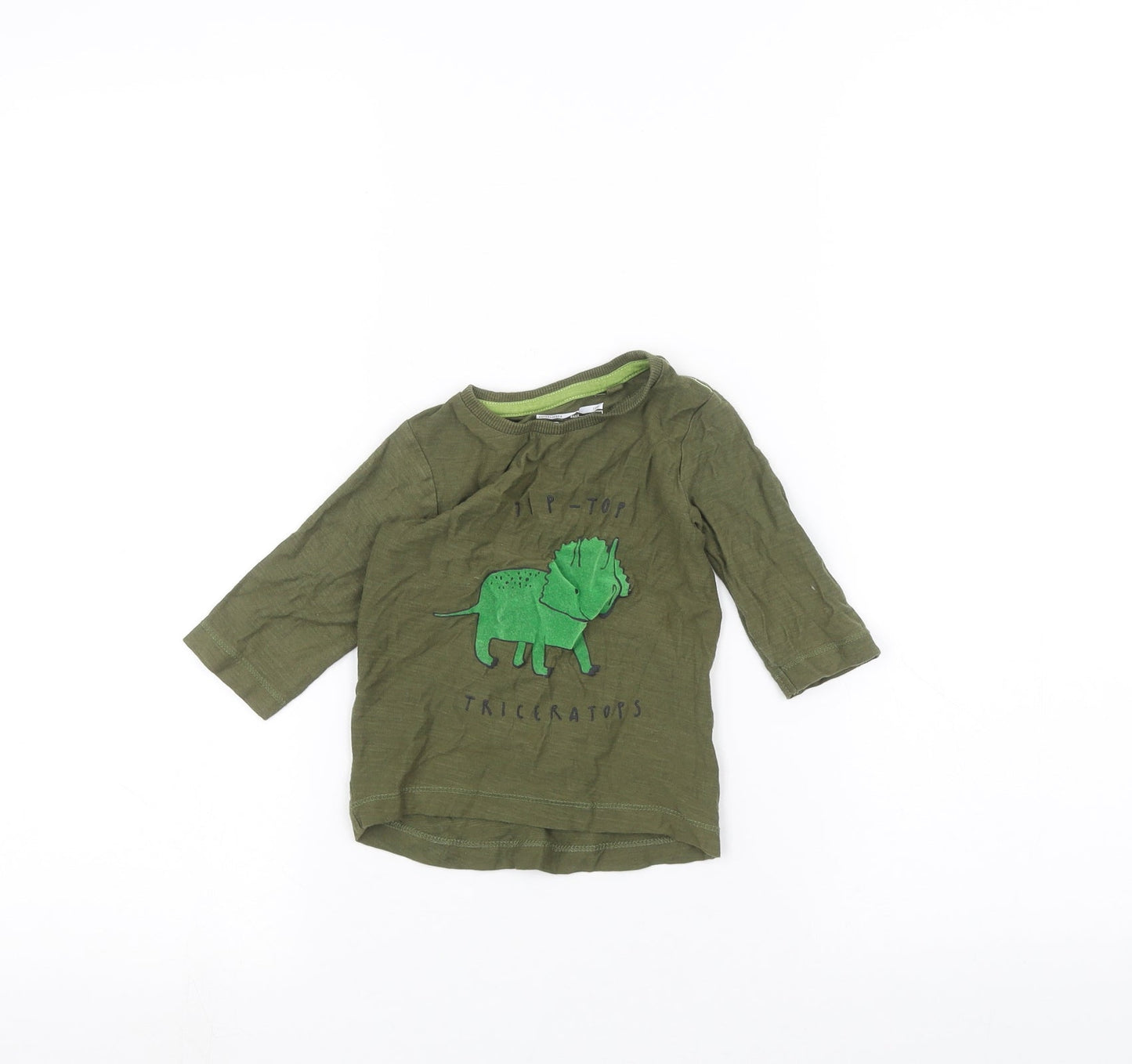 NEXT Baby Green   Basic T-Shirt Size 6-9 Months