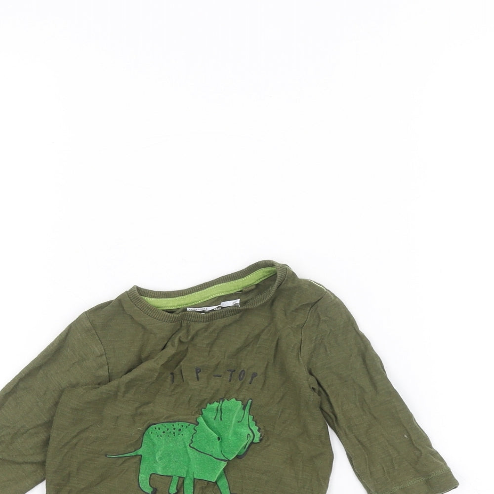 NEXT Baby Green   Basic T-Shirt Size 6-9 Months