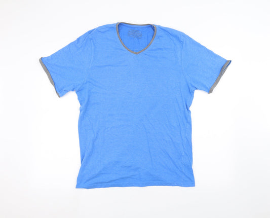 Essential Mens Blue    T-Shirt Size M