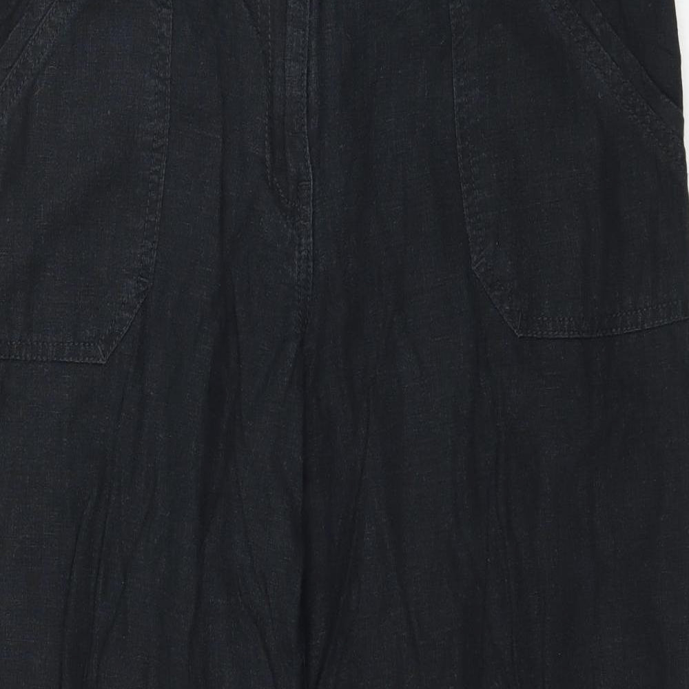 NEXT Womens Black   Trousers  Size L L28 in