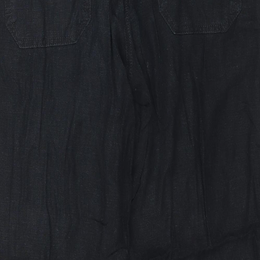 NEXT Womens Black   Trousers  Size L L28 in
