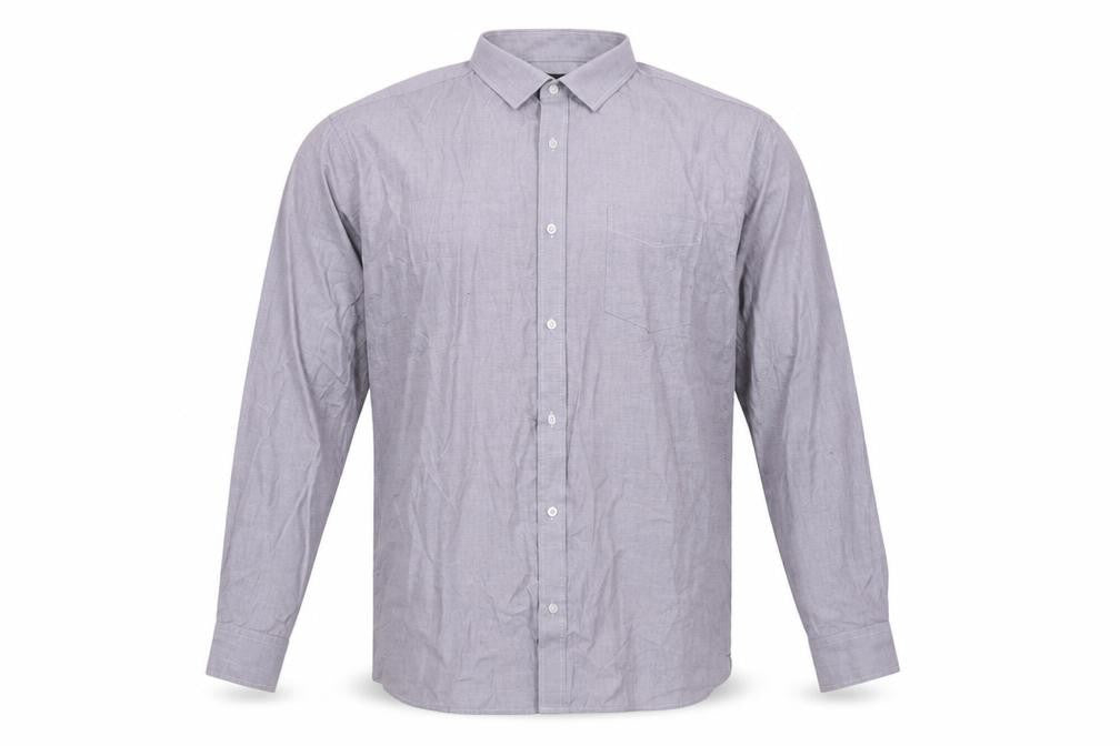 F&F Mens Purple    Button-Up Size 17