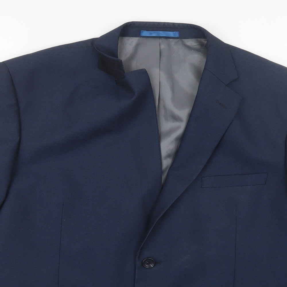 BHS Mens Blue   Jacket Suit Jacket Size 40