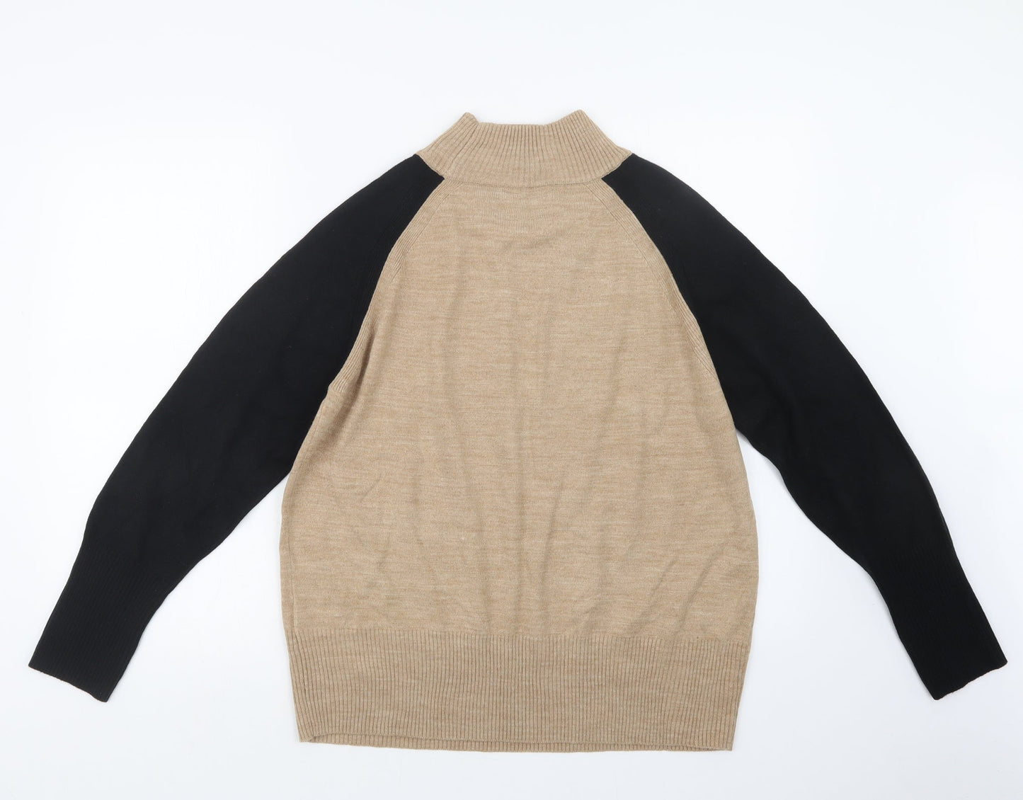 Marks and Spencer Womens Beige  Knit Pullover Jumper Size M