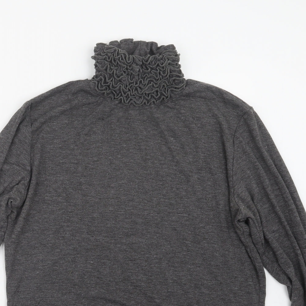 Preworn Womens Grey  Knit Pullover Jumper Size 10