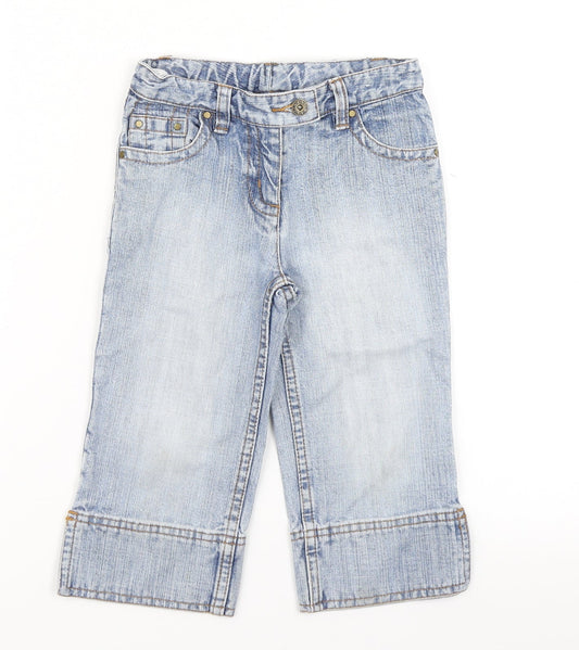 Nect Girls Blue  Denim Straight Jeans Size 5 Years