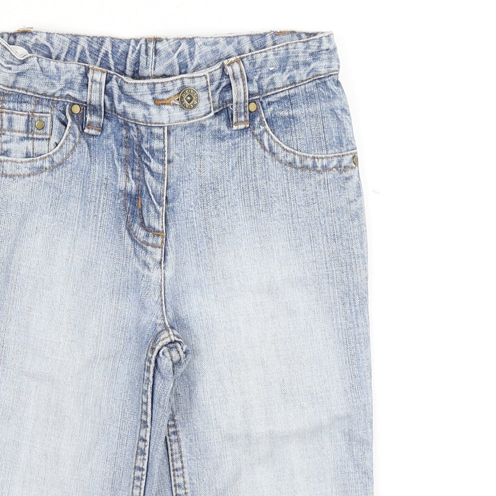 Nect Girls Blue  Denim Straight Jeans Size 5 Years