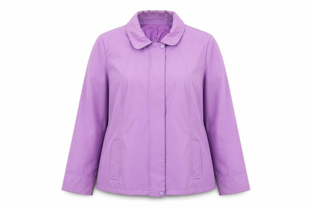 Bonmarché Womens Purple Pea Coat Coat Size M