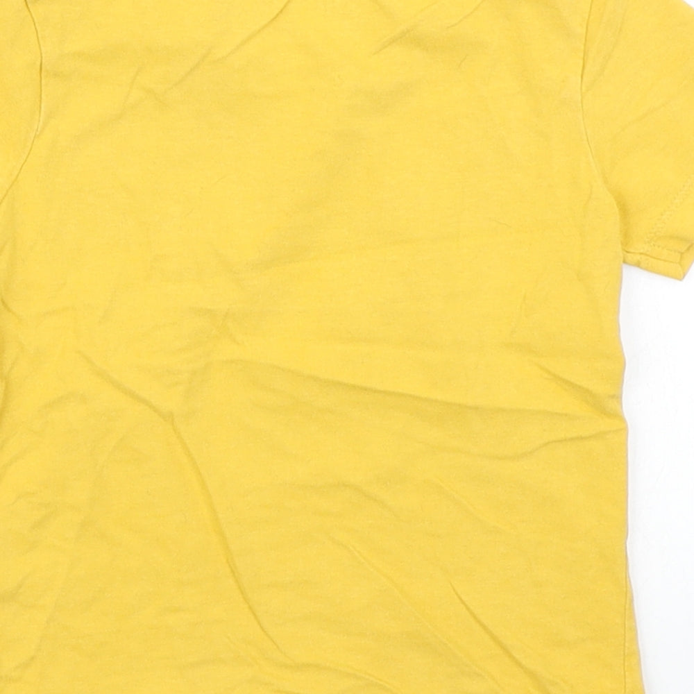 Nutmeg Boys Yellow   Basic T-Shirt Size 2-3 Years