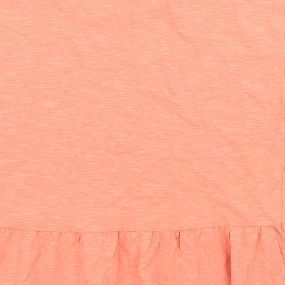 Nutmeg Girls Orange   Basic T-Shirt Size 9-10 Years