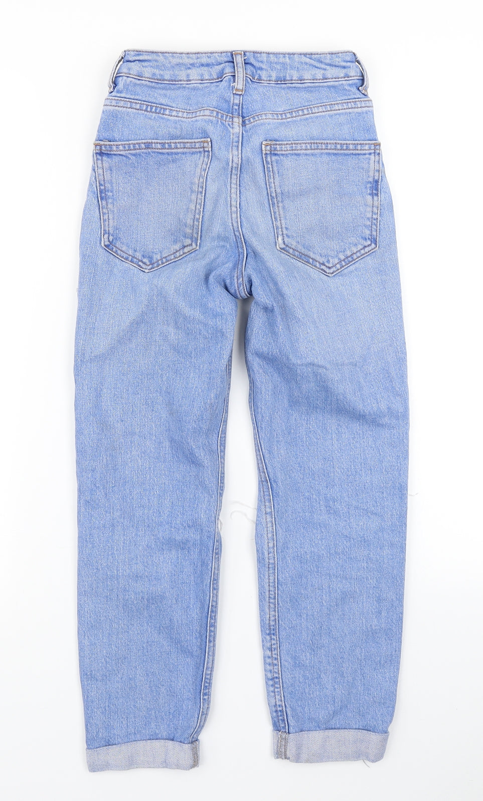 915 Generation Girls Blue  Denim Straight Jeans Size 9 Months - Distressed