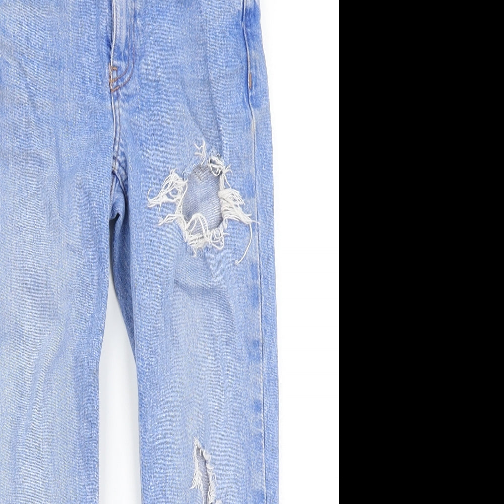 915 Generation Girls Blue  Denim Straight Jeans Size 9 Months - Distressed