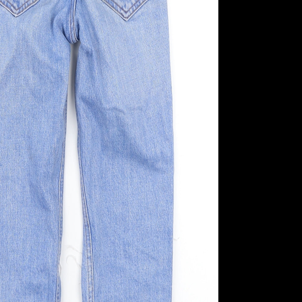 915 Generation Girls Blue  Denim Straight Jeans Size 9 Months - Distressed