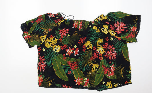 Arista Womens Multicoloured Floral  Basic Blouse Size 18