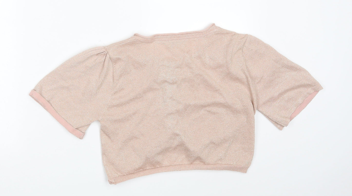 NEXT Girls Pink   Shrug Jumper Size 14 Years
