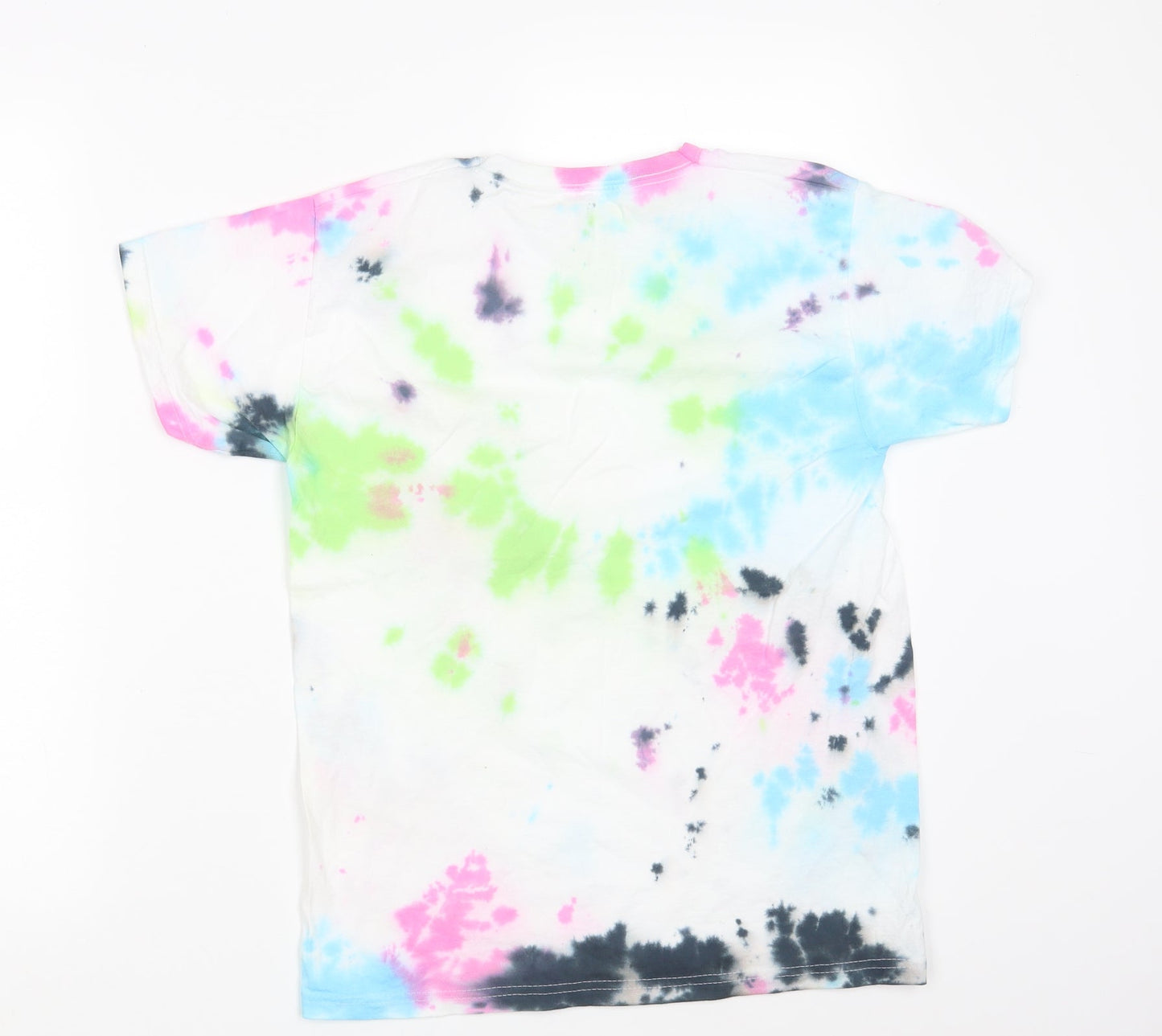 Fruit of the Loom Girls Multicoloured Colourblock  Basic T-Shirt Size 12-13 Years