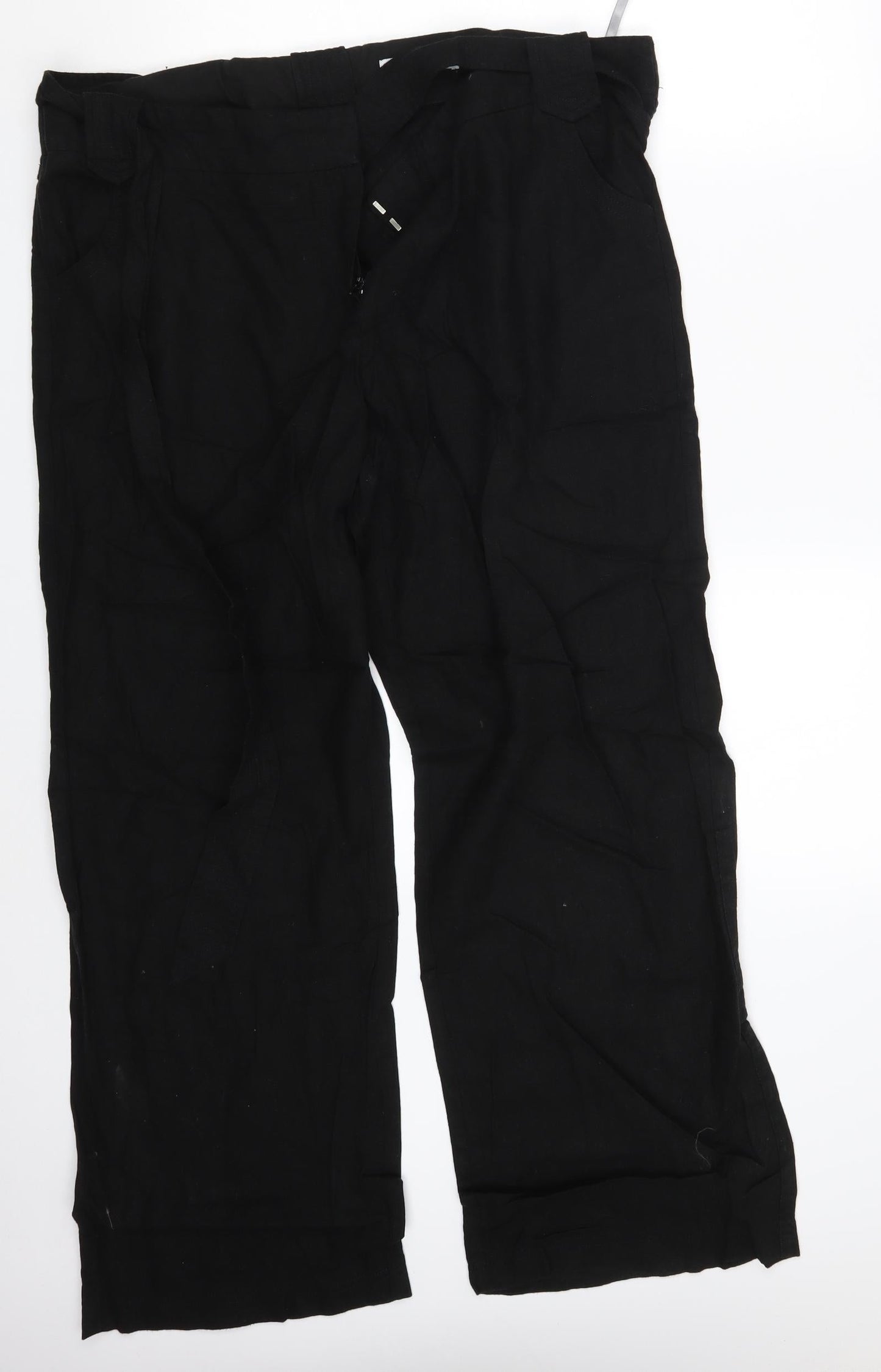 Dorothy Perkins Womens Black   Bloomer Trousers Size 16 L30 in