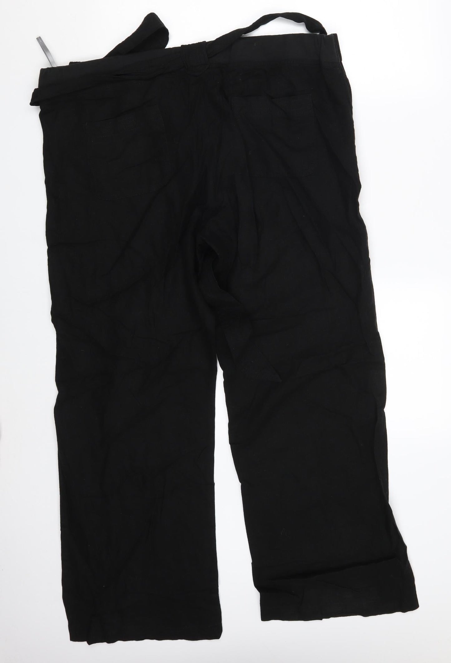 Dorothy Perkins Womens Black   Bloomer Trousers Size 16 L30 in