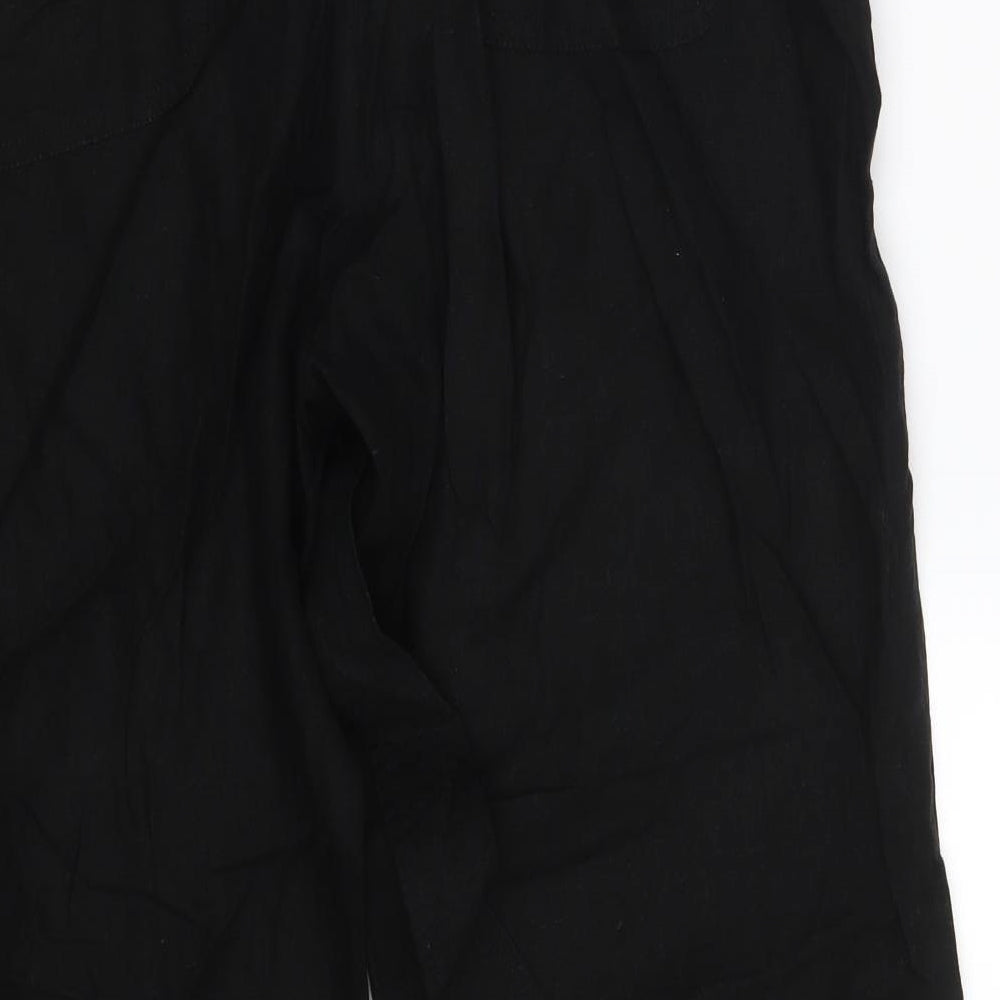 Dorothy Perkins Womens Black   Bloomer Trousers Size 16 L30 in