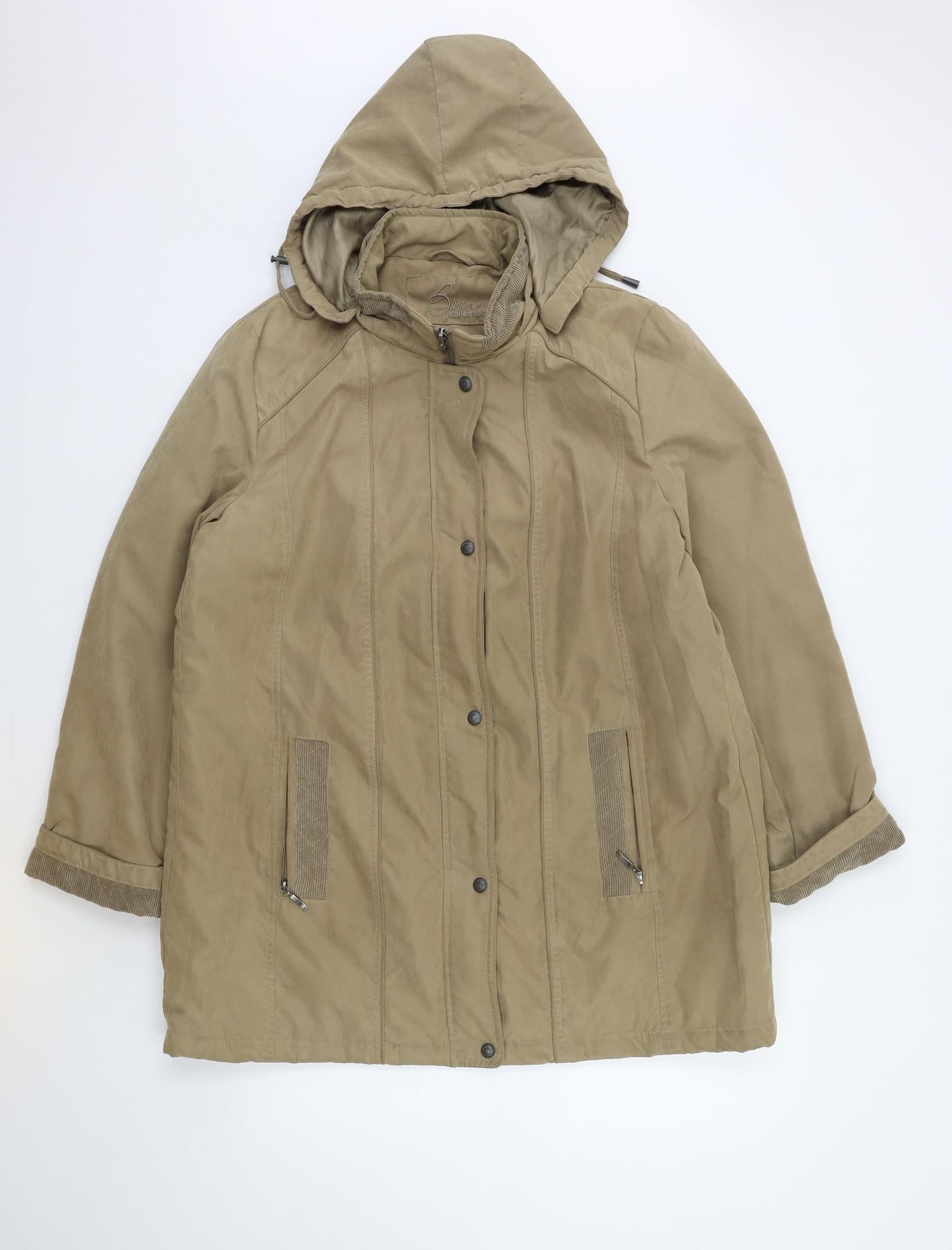 Bonmarché Womens Brown   Overcoat Coat Size M