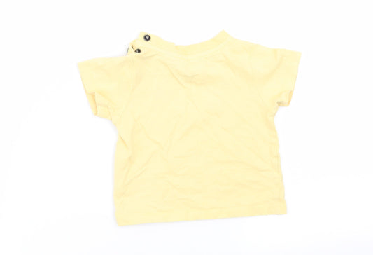 Timberland Boys Yellow   Basic T-Shirt Size 6-9 Months