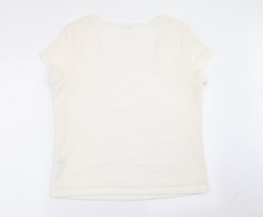 planet Womens White   Basic Blouse Size XL
