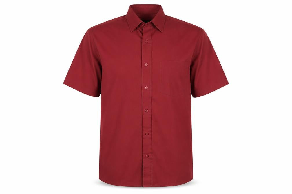 Classics Mens Red Colourblock   Button-Up Size M