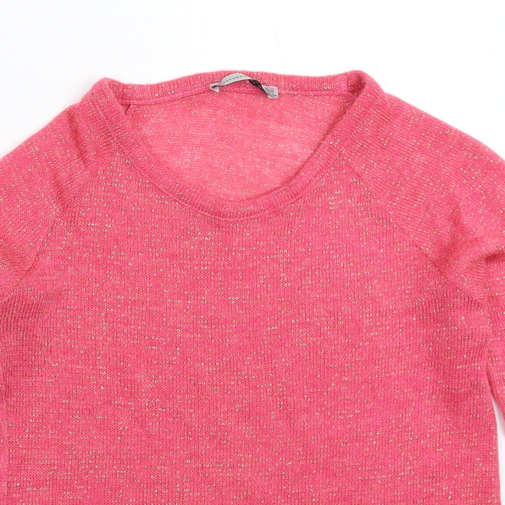 Atmosphere Womens Pink  Knit Pullover Jumper Size 6