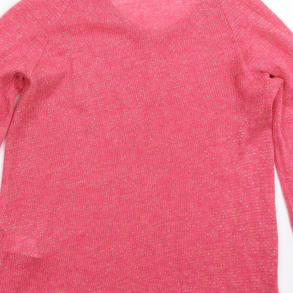 Atmosphere Womens Pink  Knit Pullover Jumper Size 6