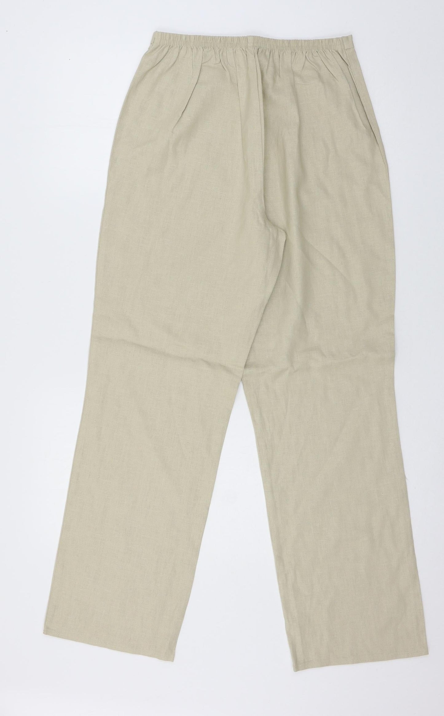 Classics Womens Beige   Trousers  Size 12 L29 in