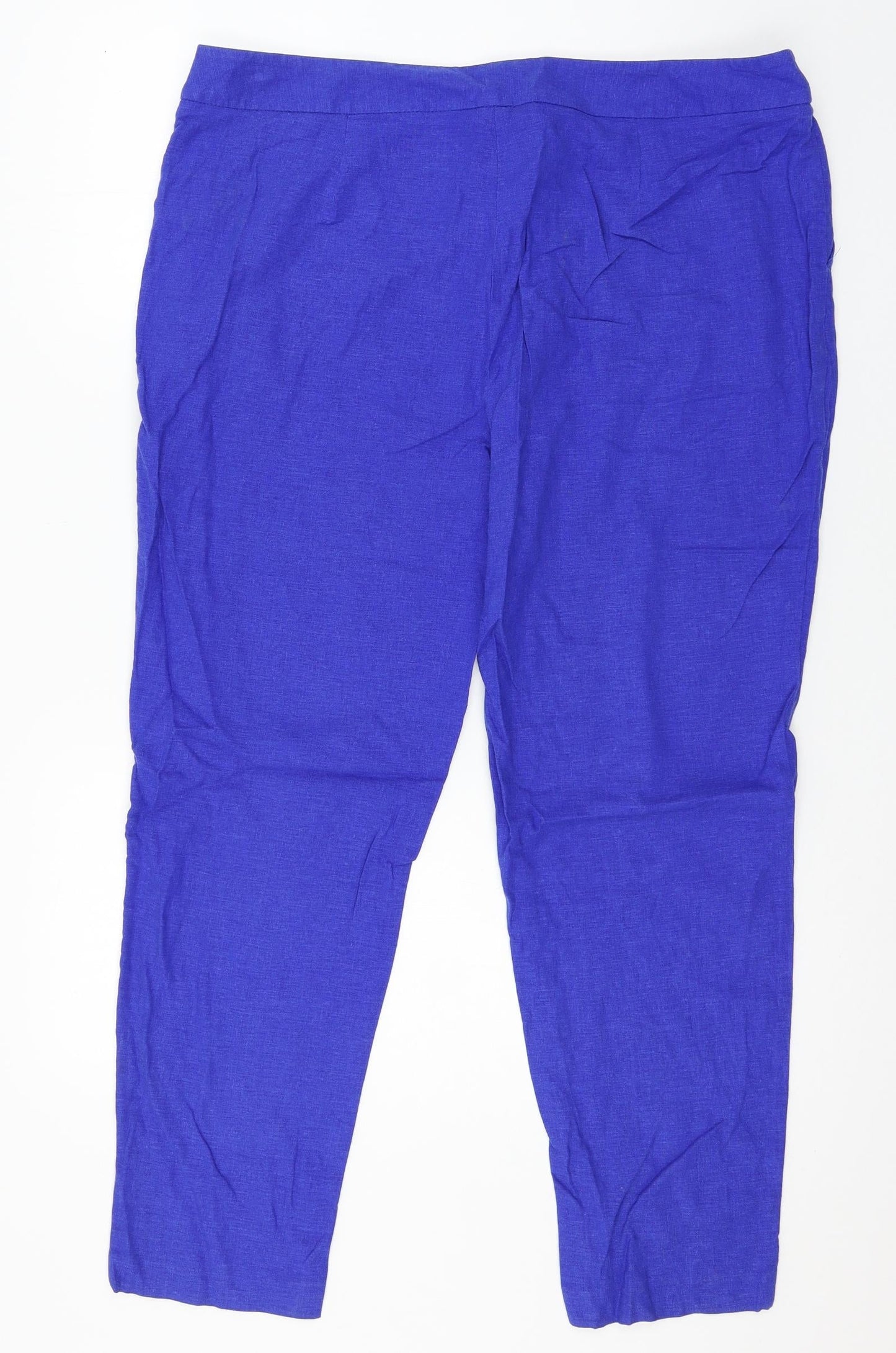 Preworn Womens Blue   Trousers  Size 38 in L26 in