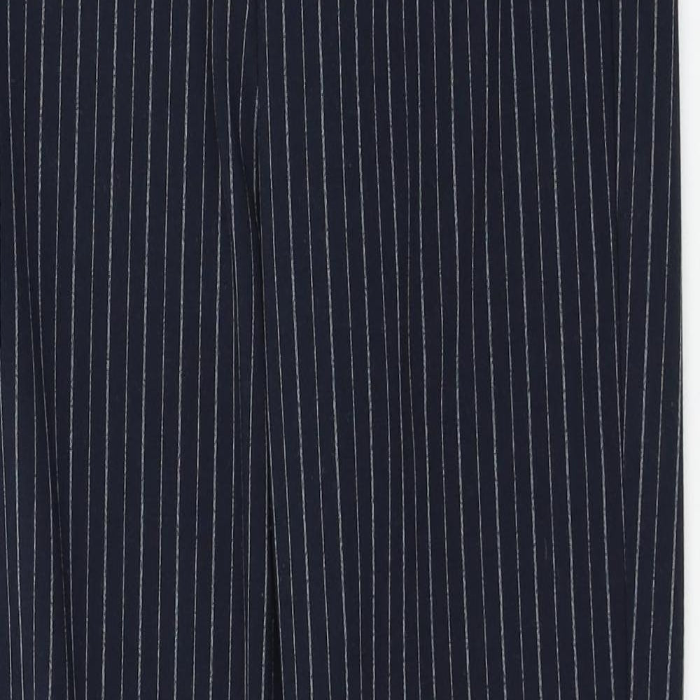 Marks and Spencer Womens Blue   Trousers  Size 8 L27 in