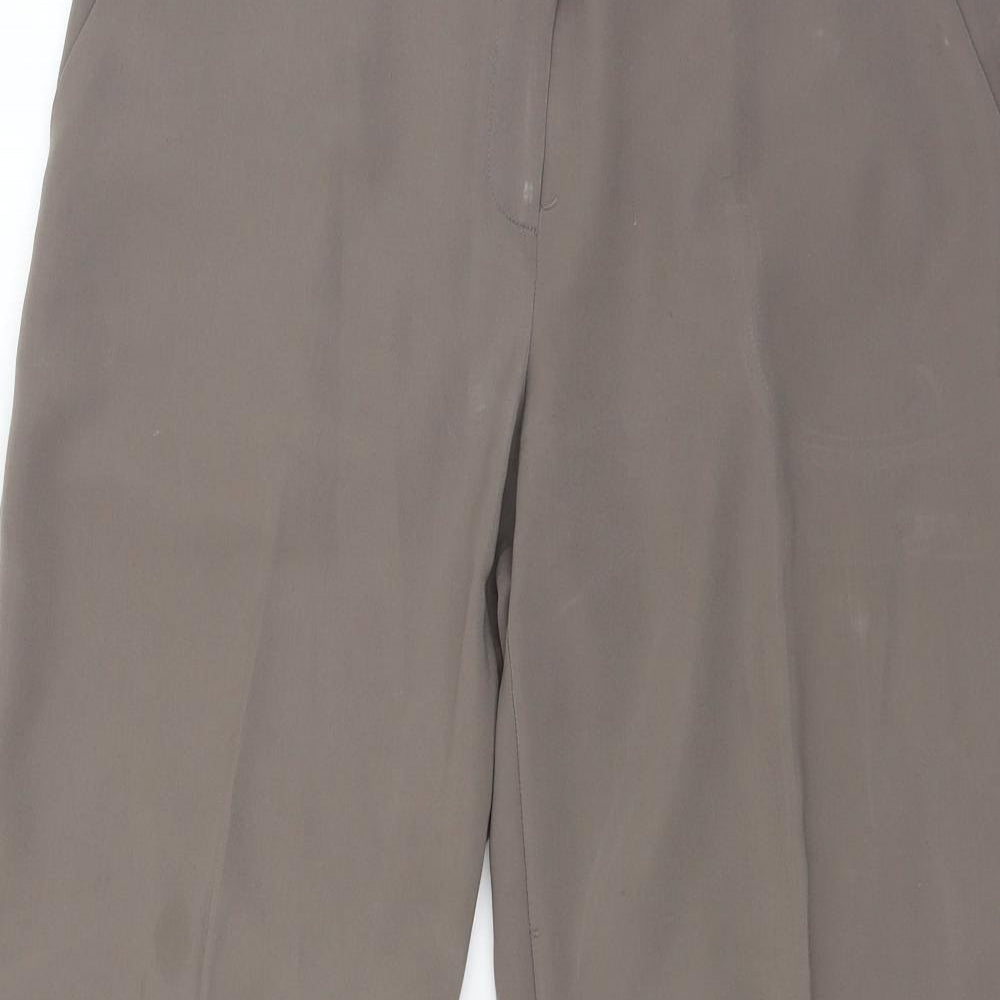 Per Una Womens Brown   Trousers  Size 12 L30 in