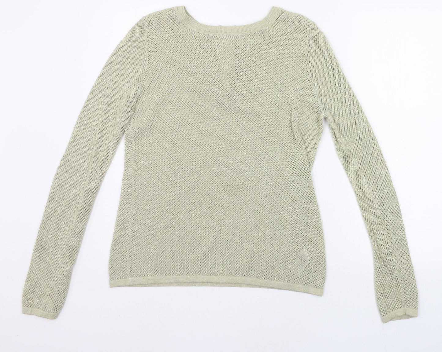 NEXT Womens Gold   Pullover Jumper Size 10