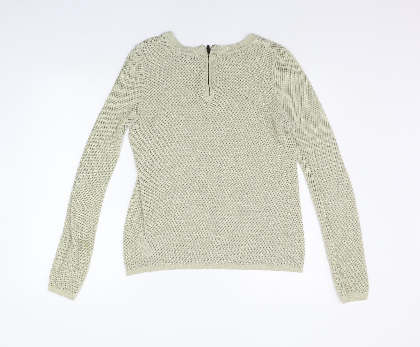 NEXT Womens Gold   Pullover Jumper Size 10