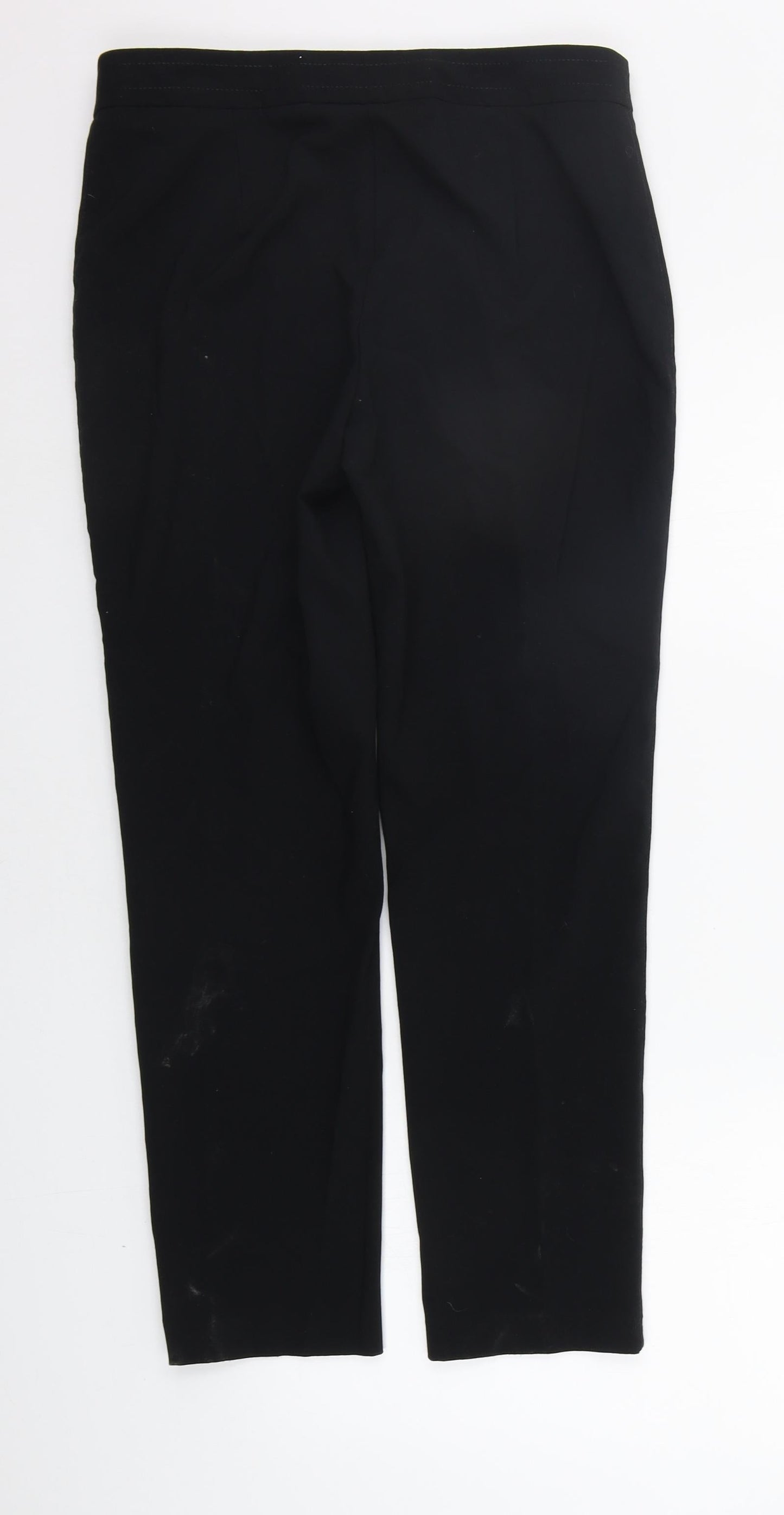 Marks and Spencer Womens Black   Trousers  Size 10 L26 in