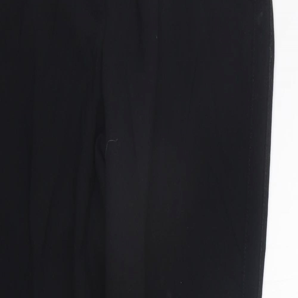 Marks and Spencer Womens Black   Trousers  Size 10 L26 in