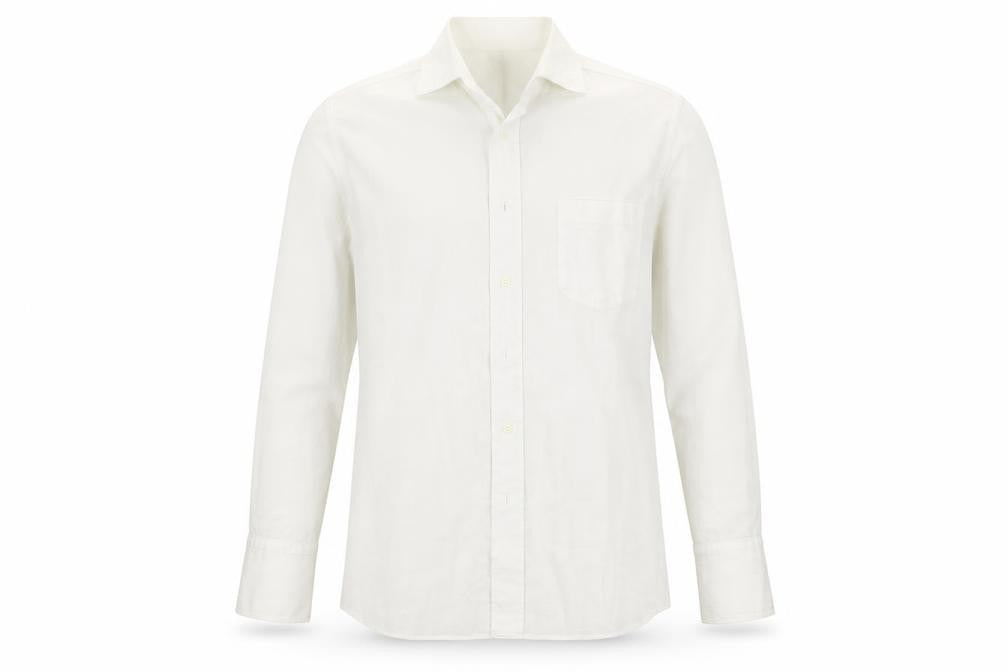 ARMANDO Mens White    Button-Up Size 15.5