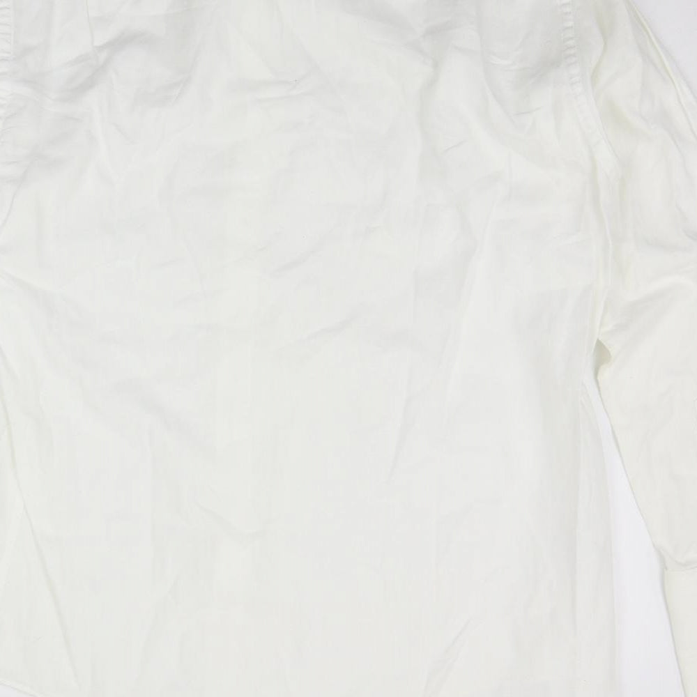 ARMANDO Mens White    Button-Up Size 15.5
