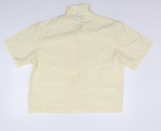 St Bernard  Womens Yellow   Basic Button-Up Size 18