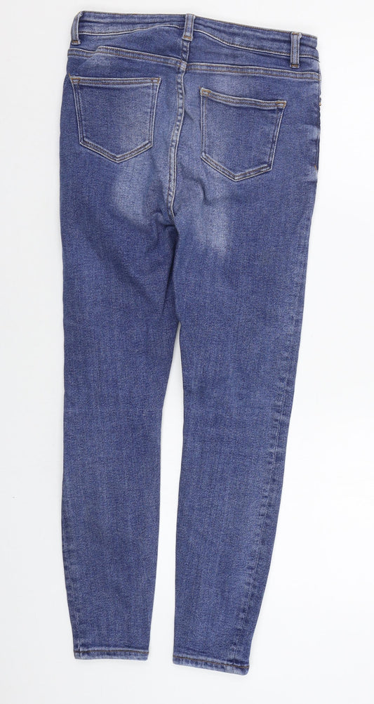 deniem co Womens Blue   Straight Jeans Size 10 L26 in