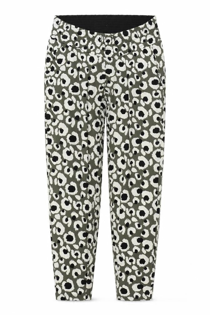 H&M Womens Grey Polka Dot  Jogger Trousers Size S L27 in