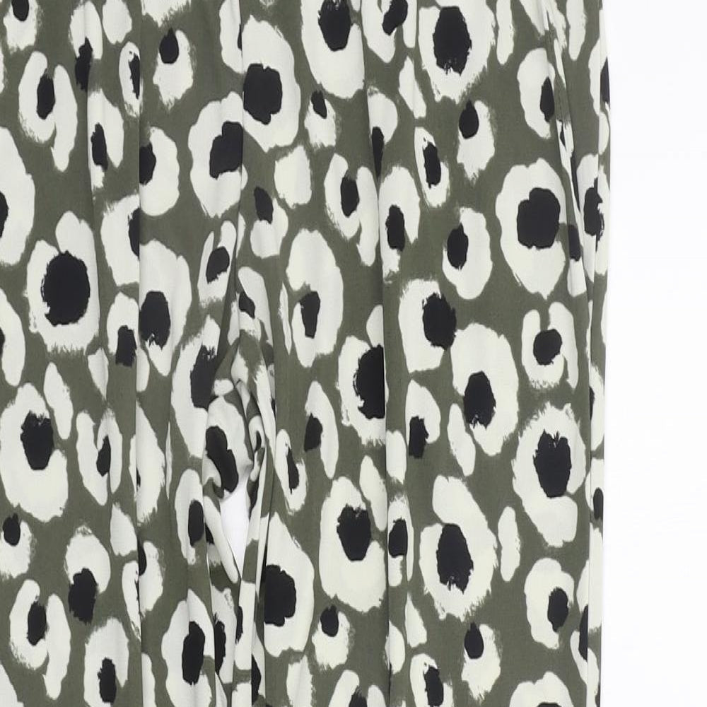 H&M Womens Grey Polka Dot  Jogger Trousers Size S L27 in