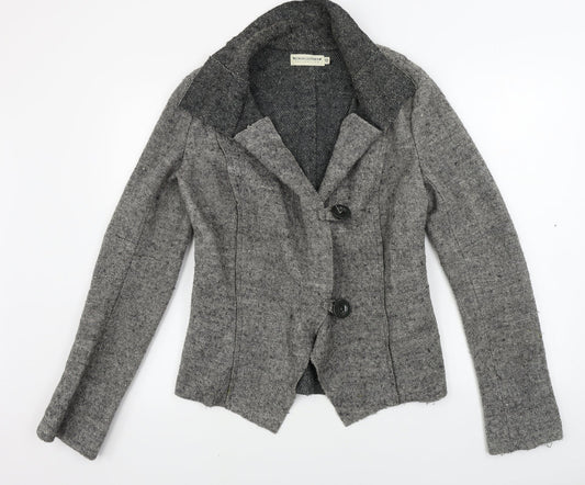 Simon Jefferey  Womens Grey   Jacket Coat Size 10