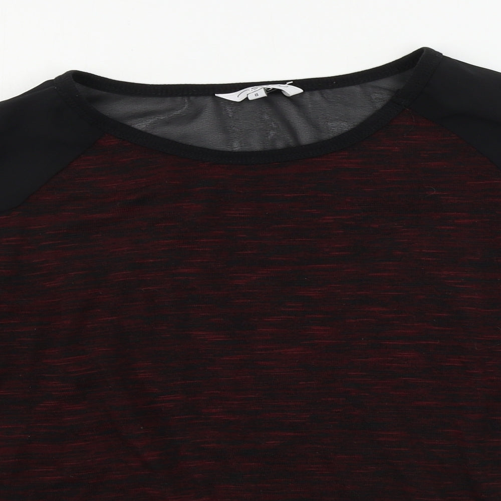 New Look  Womens Red   Pullover Jumper Size 8